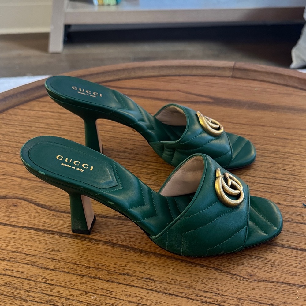 Gucci Matelasse GG Marmont 77mm, size 37. Authentic - Picture 2 of 5
